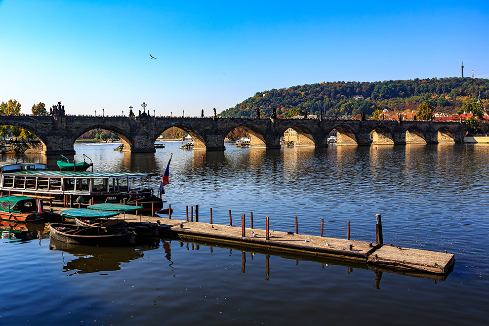 The Charles Bridge in Prague